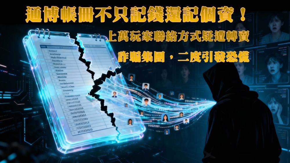 通博帳冊不只記錢還記個資！上萬玩家聯絡方式疑遭轉賣詐騙集團，二度引發恐慌
